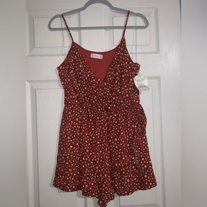BRAND NEW- Altar’d State wrap front romper